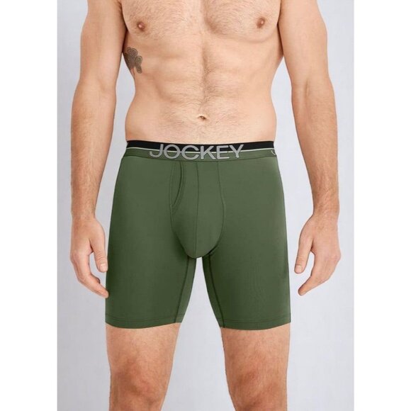 Jockey Long Leg Boxer Briefs 4-Pack XL Infinite Cool Mens Underwear NEW - Picture 4 of 10